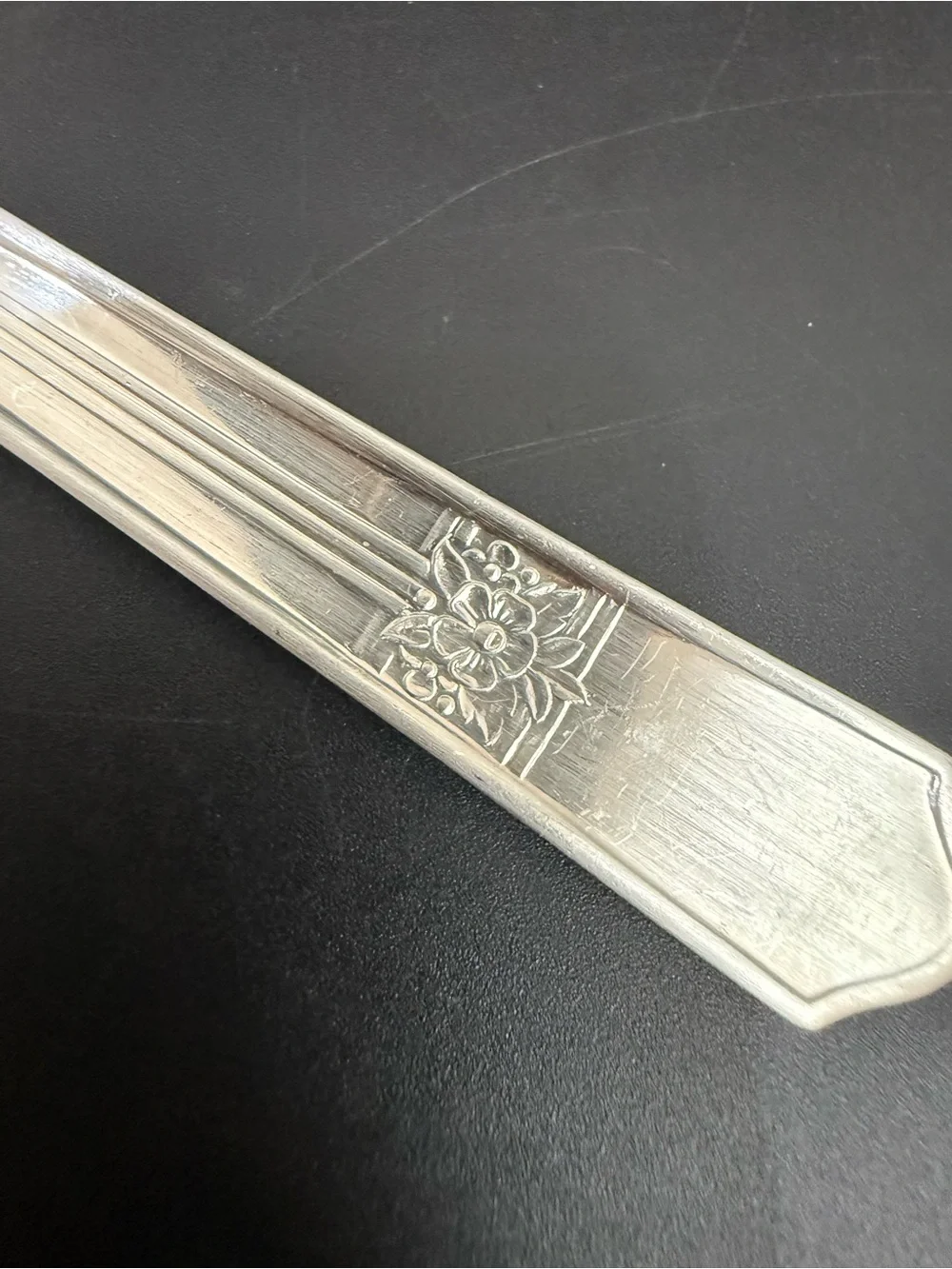 Vintage ONEIDA Simeon & George Rogers Co. Silver Rose Silver-plate Dinner Forks